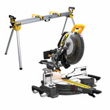 DeWalt DCS781N 54V XR Flexvolt Brushless 305mm Mitre Saw with DE7023 Universal Extendable Mitre Saw Stand (Body Only)