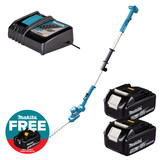 Makita DUN461WZ 18V LXT 460mm Pole Hedge Trimmer with 2x 5.0Ah Batteries and Charger
