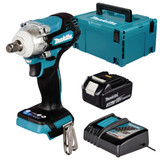 Makita DTW300Z LXT 18V Brushless 1/2" Impact Wrench with 1x 3.0Ah Battery, Charger and Makpac Carry Case