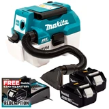Makita DVC750LZX3 18v Brushless L-Class Vacuum Cleaner