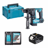 Makita DHR171Z 18V LXT Brushless 17mm SDS+ Rotary Hammer with 1x 3.0Ah Battery, Charger and Makpac Carry Case