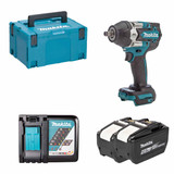 Makita DTW700Z 18V Brushless 1/2" Impact Wrench with 2x 12.0Ah Batteries, Charger and Makpac Carry Case