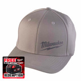 Milwaukee BCSGRSM Baseball Cap, Grey (S / M)