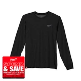 Milwaukee 4932492985 Long Sleeve T-Shirt, Black (Size L)