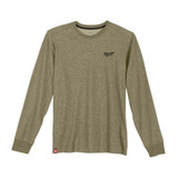 Milwaukee 4932493001 Long Sleeve T-Shirt, Green (Size XL)