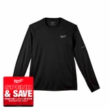 Milwaukee 4932493079 Warm Weather Long Sleeve T-Shirt, Black (Size M)