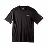Milwaukee 4932493063 Warm Weather Short Sleeve T-Shirt, Black (Size S)
