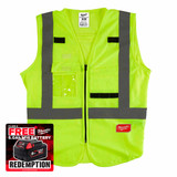 Milwaukee 4932471889 Hi-Visibility Vest Yellow (Size S / M)