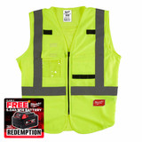 Milwaukee 4932471889 Hi-Visibility Vest Yellow (Size S / M)