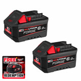 Milwaukee M18 FB6 18V FORGE™ 6.0 Ah Battery (Twin Pack)
