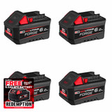 Milwaukee M18 FB6 18V FORGE™ 6.0 Ah Battery (4 Pack)