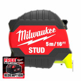 Milwaukee 4932498764 Stud Gen 3 Tape Measure 5m/16ft