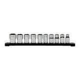 Milwaukee 4932501804 1/2" Drive Standard Metric Socket Set (10 Pieces)