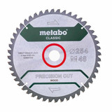 Metabo 628061000 Precision Cut Circular Saw Blade for Wood 254mm x 30mm 48T