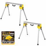 DeWalt DE7035 Heavy-Duty Work Support Stand Sawhorse (2 Pack)