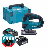 Makita DJV180Z LXT 18V Cordless Jigsaw with 1x 3.0Ah Battery, Charger and Makpac Carry Case