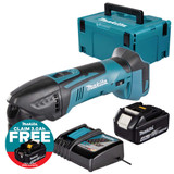 Makita DTM50Z 18V LXT Cordless Multi Tool with 1x 4.0Ah Battery, Charger and Makpac Carry Case