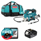Makita DGP180Z LXT 18V Grease Gun with 1x 3.0Ah Battery, Charger and Heavy Duty Tool Bag