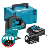 Makita DJV184Z LXT 18V Jigsaw with 1x 4.0Ah Batteries, Charger & Makpac Carry Case