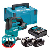 Makita DJV184Z LXT 18V Jigsaw with 2x 5.0Ah Batteries, Charger & Makpac Carry Case
