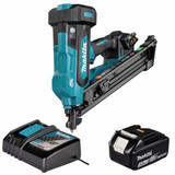 Makita DBN640ZK 18V LXT PPN Metal Connect Nail Gun with 1x 3.0Ah Battery and Charger