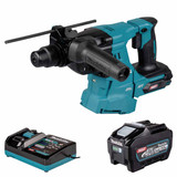Makita HR011GZ03 40V Max XGT SDS-Plus Rotary Hammer with 1x 5.0Ah Battery and Charger