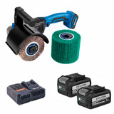 Evolution S120SCT-Li 18V Brushless 120mm Surface Conditioning Tool with 2x 5.0Ah Batteries & Fast Charger