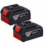 Bosch GBA18V 18V 4.0Ah Batteries (Twin Pack)