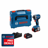 Bosch GDR18V-215 18V Cordless Impact Driver with 2x 5.0Ah Batteries, Charger and Case 06019N2072