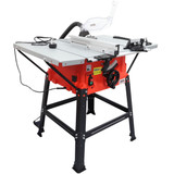 Excel 6293 250mm Table Saw 240V 1800W with Legstand Side Extensions & Blade