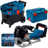 Bosch GNF20-40 Wall Chaser and GAS 12-40MA M-Class Extractor 240V