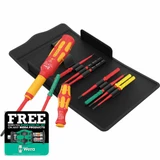 Wera 05006634001 Kraftform Kompakt VDE Safe-Torque Speed Set 1 (11 Pieces)