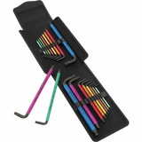 Wera 05133286001 Big Pack Multicolour L-Key Hex Socket Screws Metric/Imperial (19 Pieces)
