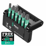 Wera 05057693001 Bit-Check 6 TX Impaktor 1 1/4" Hex Shank Bit Set (6 Pieces)