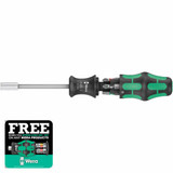 Wera 05051510001 Kraftform Kompakt Screwdriver and Bit Set 1 (7 Pieces)