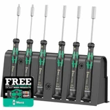 Wera 05118158001 2069/6 Screwdriver Set and Rack (6 Pieces)