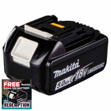 Makita BL1850 18V 5.0Ah LXT Lithium-Ion Battery