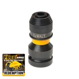DeWalt DT7508 1/2in Drive to 1/4in Hex Impact Adaptor