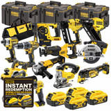 DeWalt XR 18V 12 Piece Power Tool Kit