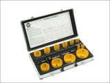 Faithfull Universal Varipitch Holesaw Kit 16 Piece 16-76mm from Toolden