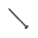 Forgefix 4.5 x 75mm CSk Green Timber Decking Screws 200 Pack