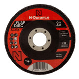 N-Durance 115 x 22 - 40 Grit Aluminium Oxide Flap Disc