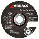 Abracs Black Edition Extra Thin Cutting Disc 115mm x 1.0mm x 22mm