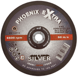 Abracs Phoenix Silver Cutting Disc 100mm x 3mm x 16mm