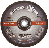 Abracs Phoenix Silver Cutting Disc 100mm x 3mm x 16mm