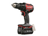 Panasonic EY79A2LJ2G31 18V Brushless Red Carbon Combi Drill with 2x 5.0Ah Batteries
