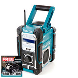 Makita DMR112 18v LXT Bluetooth & DAB Digital Jobsite Radio