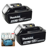 Makita BL1850 18V 5.0Ah LXT Lithium-Ion Battery (Twin Pack)