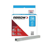 Arrow ARRT5014S T50 Staples 6mm (1/4in) Box 1250