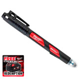 Milwaukee 48223101 INKZALL Fine Point Marker with Stylus (Black) | Toolden